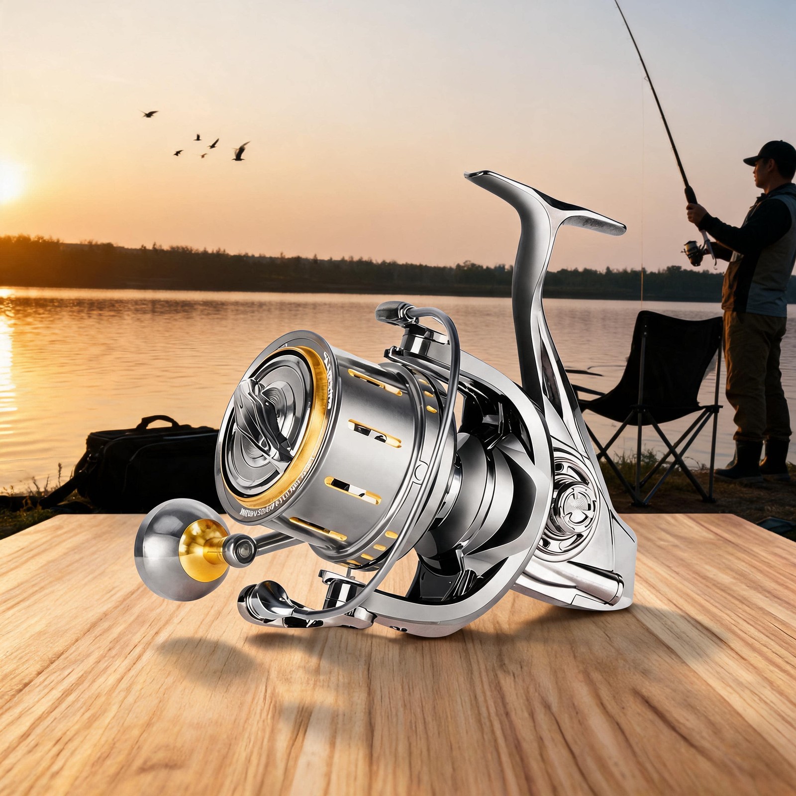 Reel Drag Knob - Spinnings Reel 4.6:1 Ratio 25KG Drag