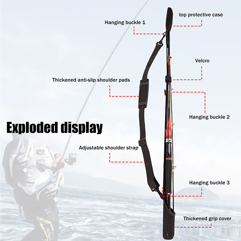 Adjustable Fishing Rod Storage - огляд і ціна Reel Bag