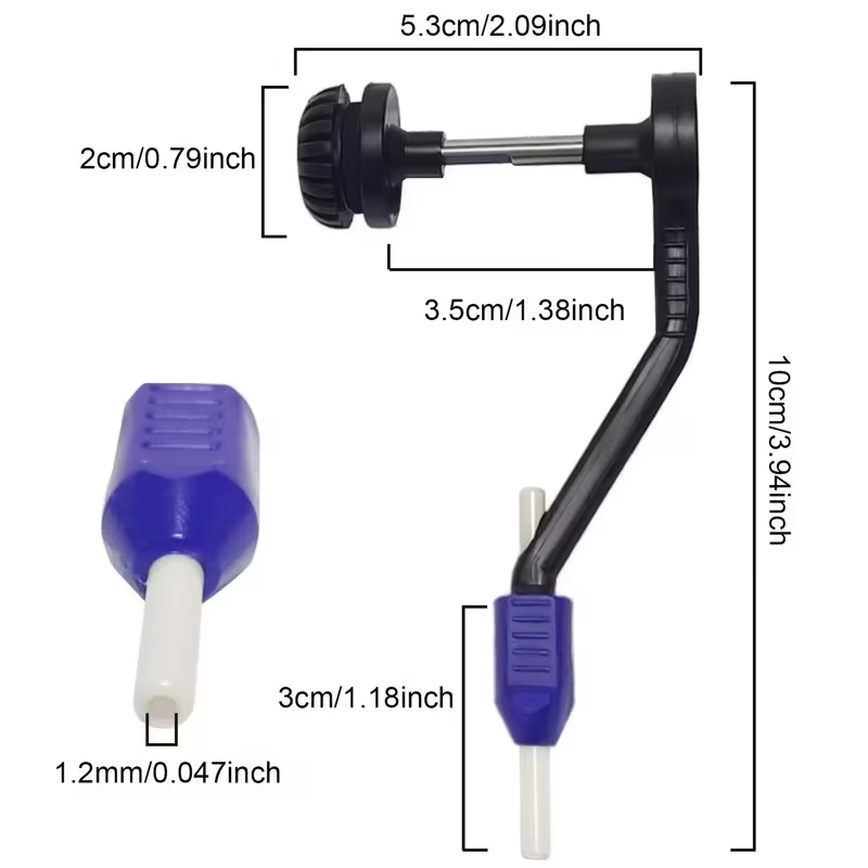 2PCS Fly Tying Bobbin Holder C - огляд і ціна Baitcasting Reel
