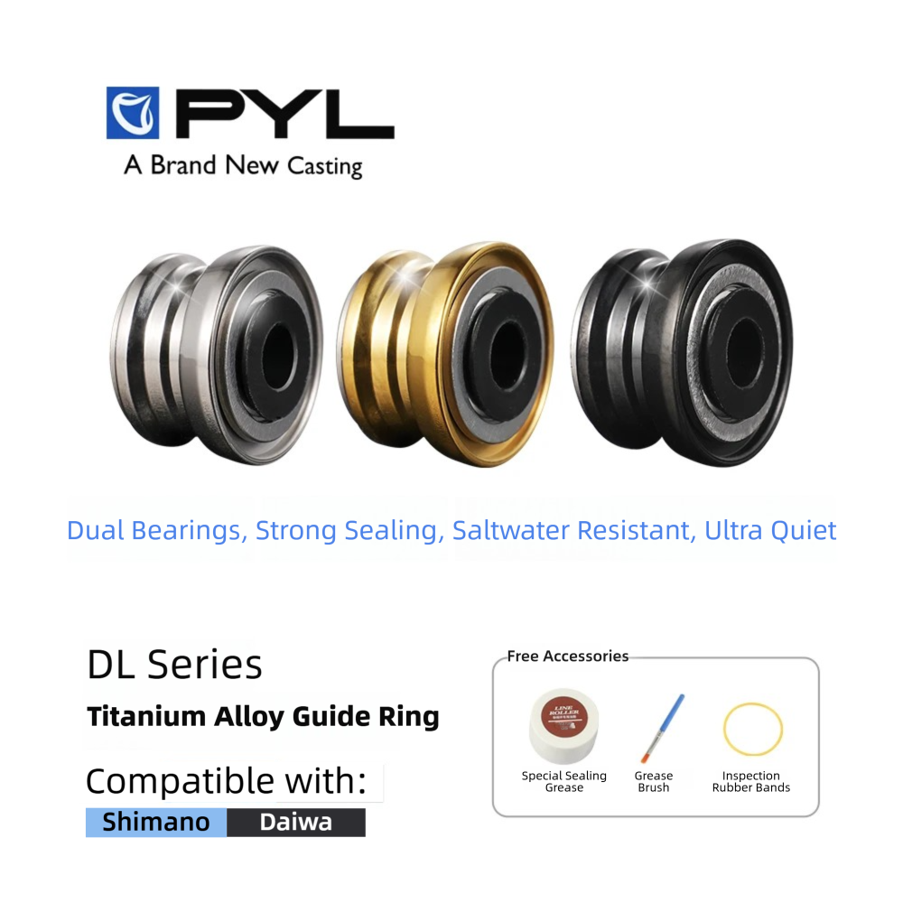 PYL Titanium Alloy Double Bear - огляд і ціна Reel Drag Knob